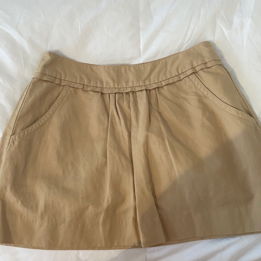 Jcrew beige skirt